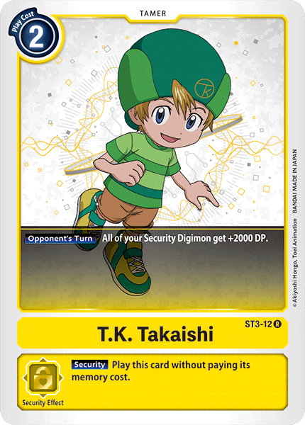 T.K. Takaishi [ST3-12] [Starter Deck: Heaven's Yellow] | Cracking-Singles