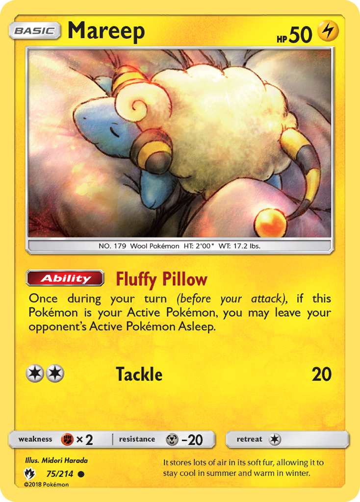 Mareep (75/214) [Sun & Moon: Lost Thunder] | Cracking-Singles