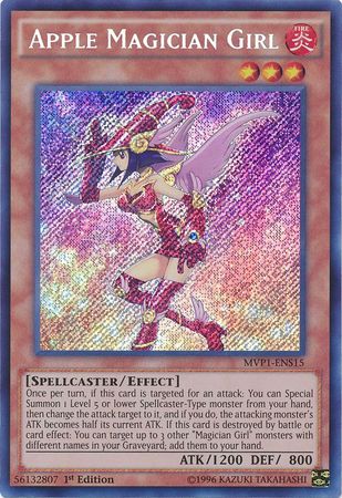 Apple Magician Girl [MVP1-ENS15] Secret Rare | Cracking-Singles