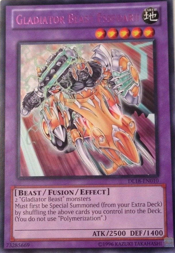 Gladiator Beast Essedarii (Purple) [DL18-EN010] Rare | Cracking-Singles