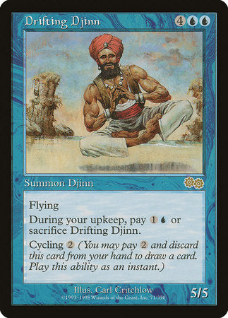 Drifting Djinn [Urza's Saga] | Cracking-Singles