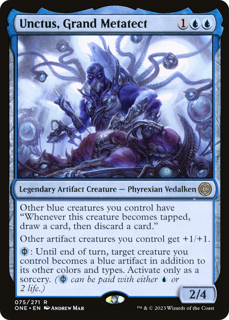 Unctus, Grand Metatect [Phyrexia: All Will Be One] | Cracking-Singles