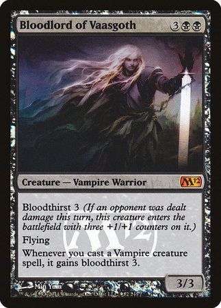 Bloodlord of Vaasgoth [Magic 2012 Promos] | Cracking-Singles