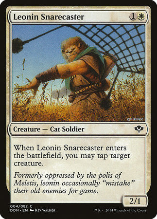 Leonin Snarecaster [Duel Decks: Speed vs. Cunning] | Cracking-Singles