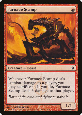 Furnace Scamp [New Phyrexia] | Cracking-Singles