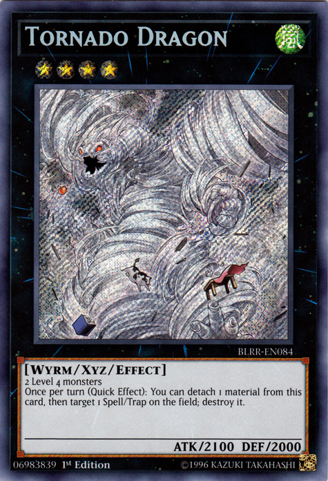 Tornado Dragon [BLRR-EN084] Secret Rare | Cracking-Singles