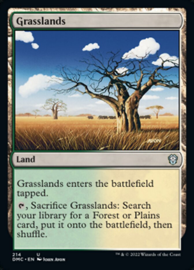 Grasslands [Dominaria United Commander] | Cracking-Singles