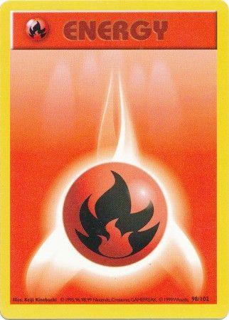 Fire Energy (98/102) [Base Set Shadowless Unlimited] | Cracking-Singles