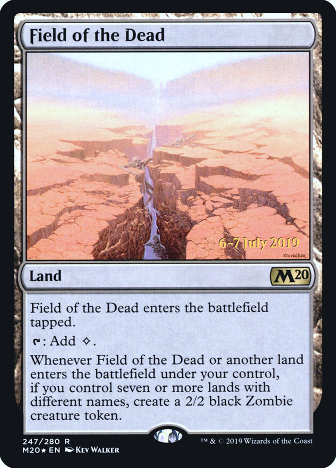 Field of the Dead  [Core Set 2020 Prerelease Promos] | Cracking-Singles