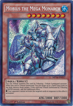 Mobius the Mega Monarch [MP14-EN217] Secret Rare | Cracking-Singles