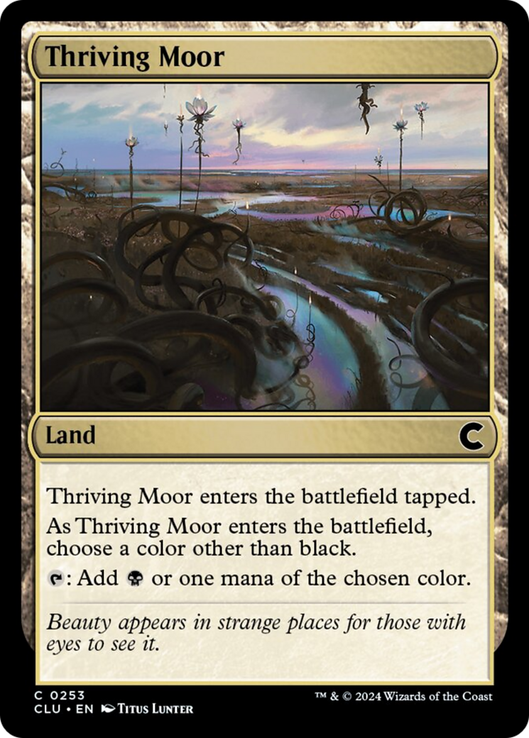 Thriving Moor [Ravnica: Clue Edition] | Cracking-Singles