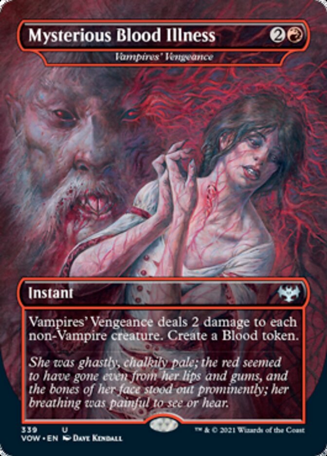 Vampires' Vengeance - Mysterious Blood Illness [Innistrad: Crimson Vow] | Cracking-Singles