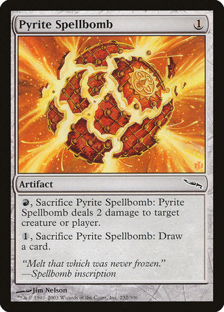 Pyrite Spellbomb [Mirrodin] | Cracking-Singles