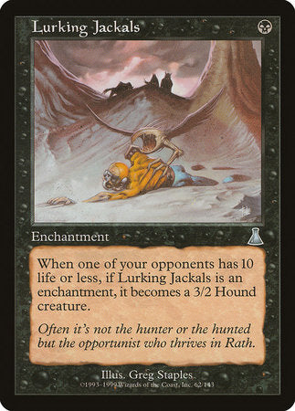 Lurking Jackals [Urza's Destiny] | Cracking-Singles