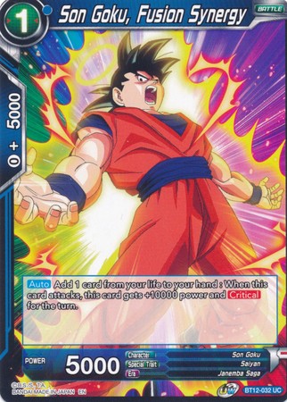 Son Goku, Fusion Synergy [BT12-032] | Cracking-Singles