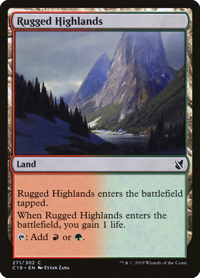 Rugged Highlands [Commander 2019] | Cracking-Singles