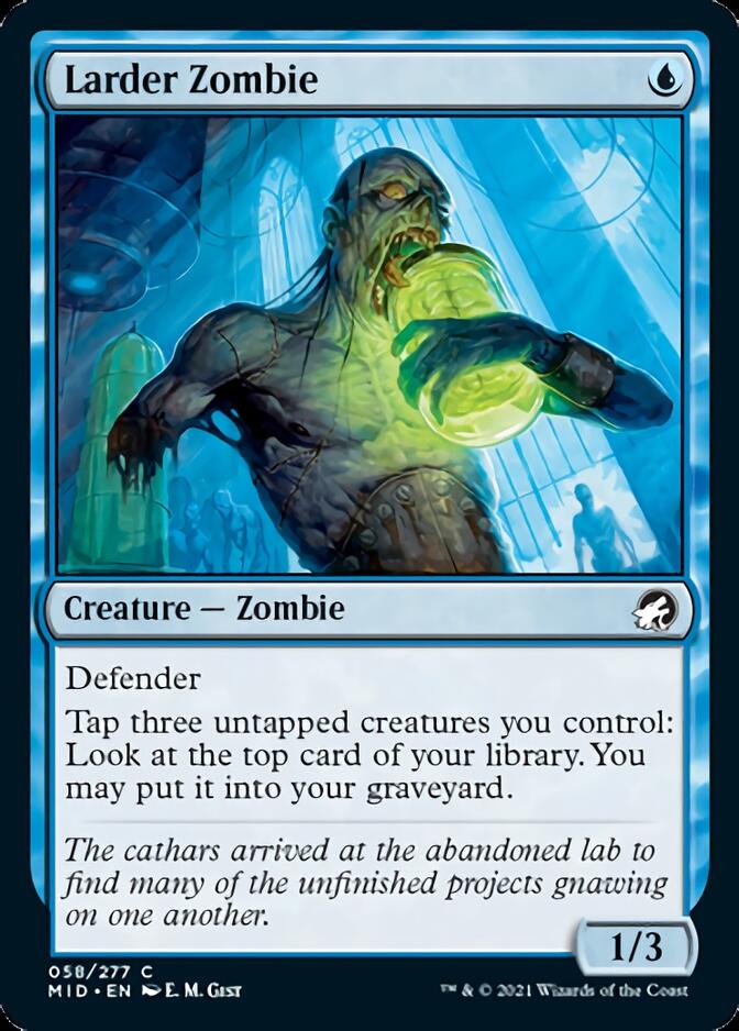 Larder Zombie [Innistrad: Midnight Hunt] | Cracking-Singles