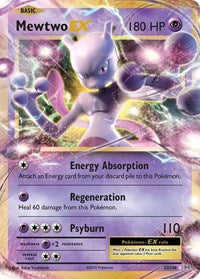 Mewtwo EX (52/108) (Jumbo Card) [XY: Evolutions] | Cracking-Singles