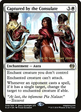 Captured by the Consulate [Kaladesh Promos] | Cracking-Singles