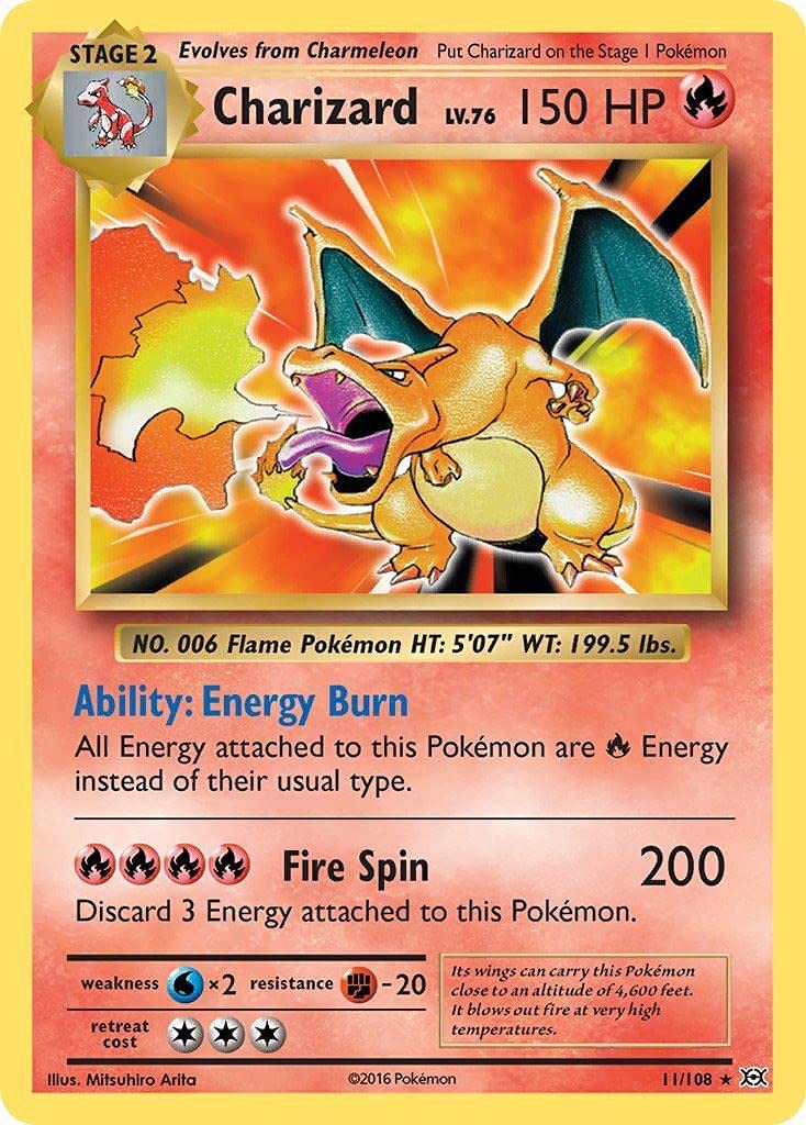 Charizard (11/108) [XY: Evolutions] | Cracking-Singles