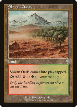 Shivan Oasis [Invasion] | Cracking-Singles