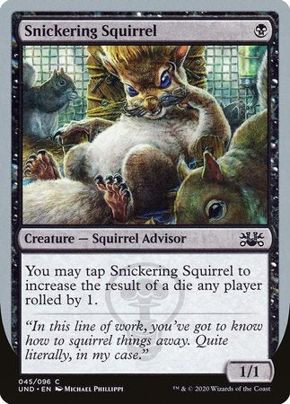 Snickering Squirrel [Unsanctioned] | Cracking-Singles