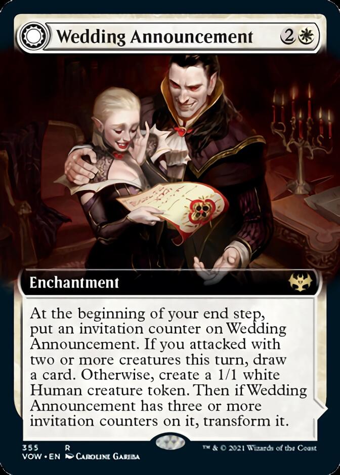 Wedding Announcement // Wedding Festivity (Extended) [Innistrad: Crimson Vow] | Cracking-Singles