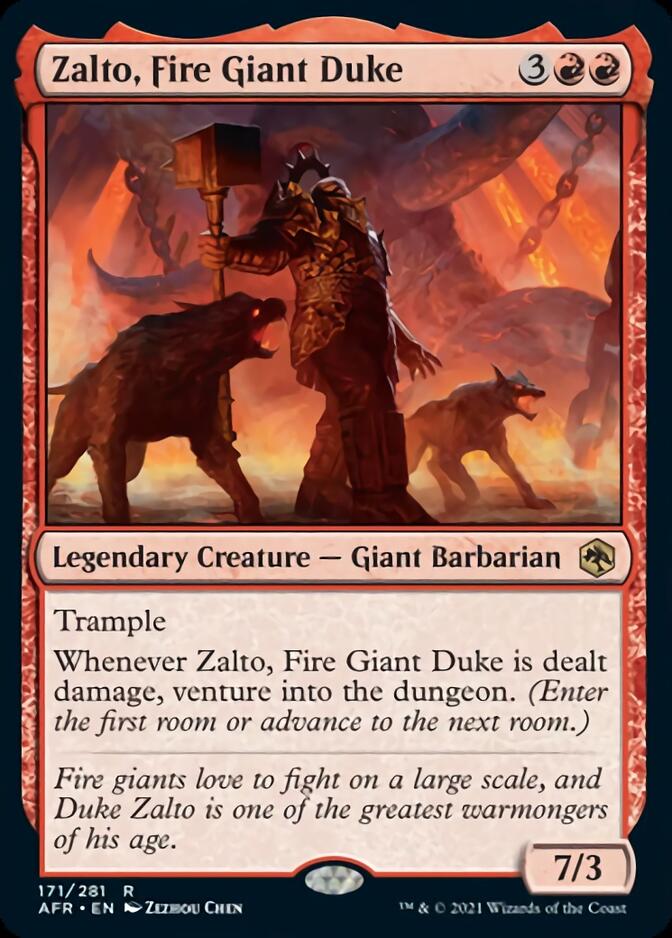 Zalto, Fire Giant Duke [Dungeons & Dragons: Adventures in the Forgotten Realms] | Cracking-Singles