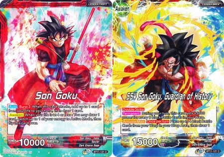 Son Goku // SS4 Son Goku, Guardian of History [BT11-121] | Cracking-Singles