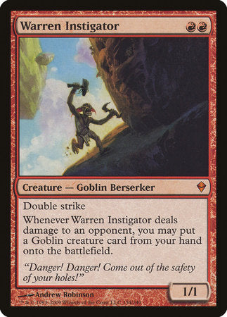 Warren Instigator [Zendikar] | Cracking-Singles