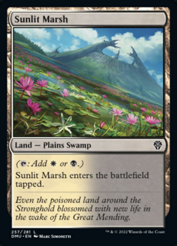 Sunlit Marsh [Dominaria United] | Cracking-Singles