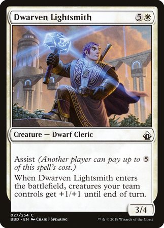 Dwarven Lightsmith [Battlebond] | Cracking-Singles