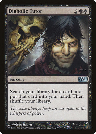 Diabolic Tutor [Magic 2011] | Cracking-Singles