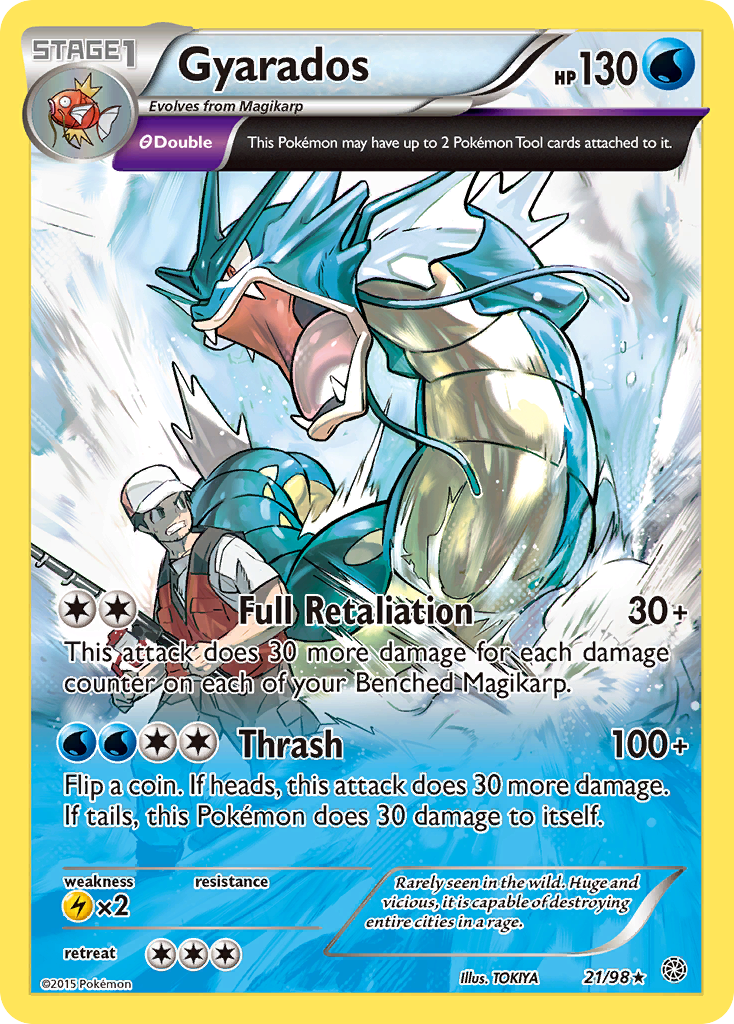 Gyarados (21/98) [XY: Ancient Origins] | Cracking-Singles