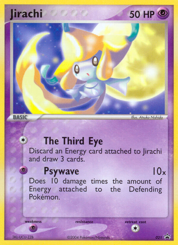 Jirachi (021) [Nintendo: Black Star Promos] | Cracking-Singles