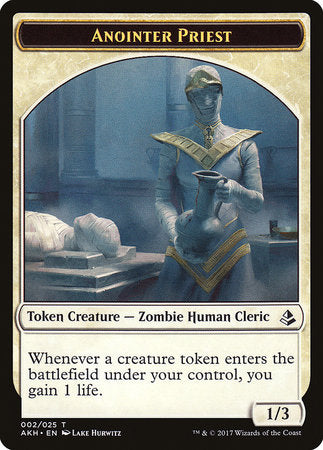 Anointer Priest Token [Amonkhet Tokens] | Cracking-Singles