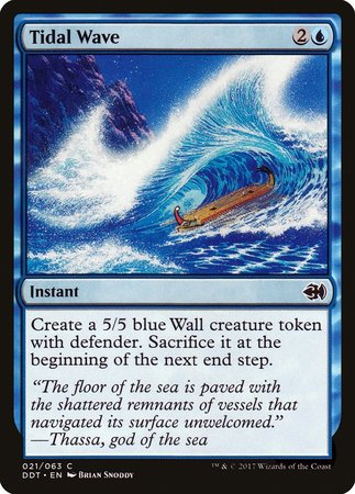 Tidal Wave [Duel Decks: Merfolk vs. Goblins] | Cracking-Singles