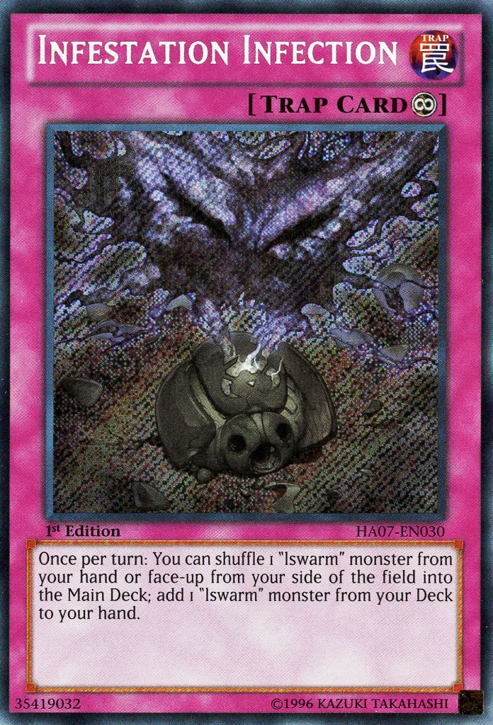 Infestation Infection [HA07-EN030] Secret Rare | Cracking-Singles