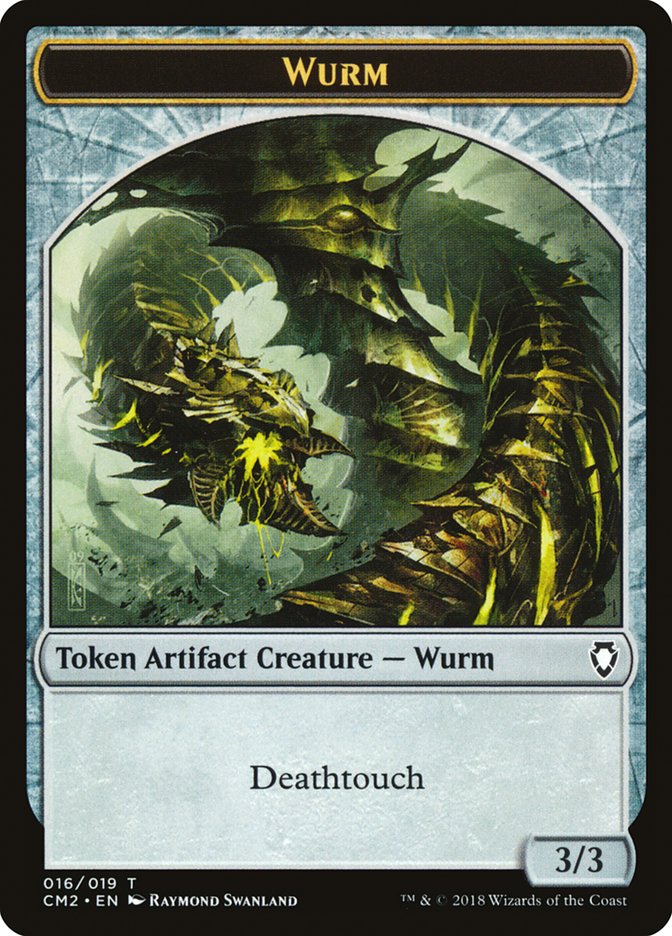 Wurm (Deathtouch) [Commander Anthology Volume II Tokens] | Cracking-Singles