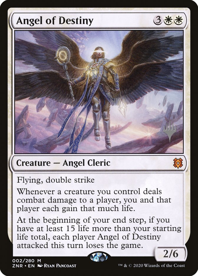 Angel of Destiny (Promo Pack) [Zendikar Rising Promos] | Cracking-Singles