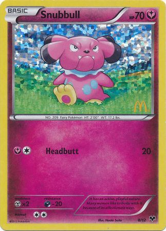 Snubbull (8/12) [McDonald's Promos: 2014 Collection] | Cracking-Singles