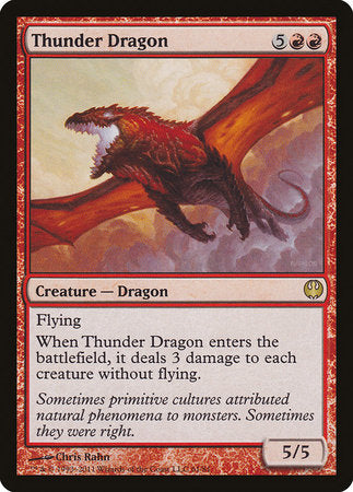 Thunder Dragon [Duel Decks: Knights vs. Dragons] | Cracking-Singles