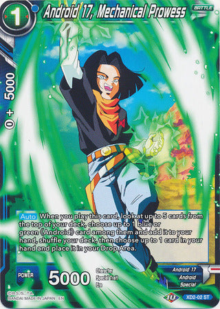 Android 17, Mechanical Prowess [XD2-02] | Cracking-Singles