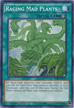 Raging Mad Plants [BP03-EN165] Common | Cracking-Singles