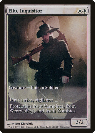 Elite Inquisitor [Innistrad Promos] | Cracking-Singles