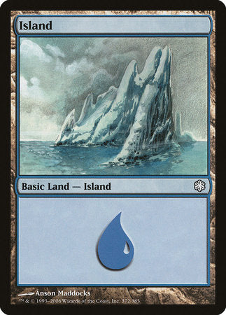 Island (372) [Coldsnap Theme Decks] | Cracking-Singles