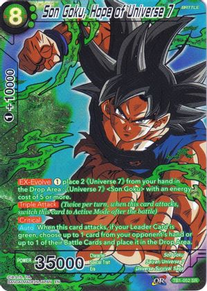 Son Goku, Hope of Universe 7 (TB1-052) [Collector's Selection Vol. 2] | Cracking-Singles