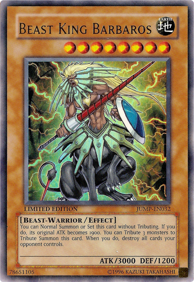 Beast King Barbaros [JUMP-EN032] Ultra Rare | Cracking-Singles