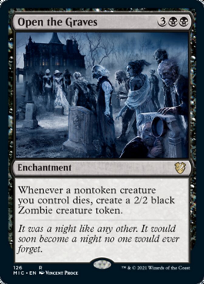 Open the Graves [Innistrad: Midnight Hunt Commander] | Cracking-Singles