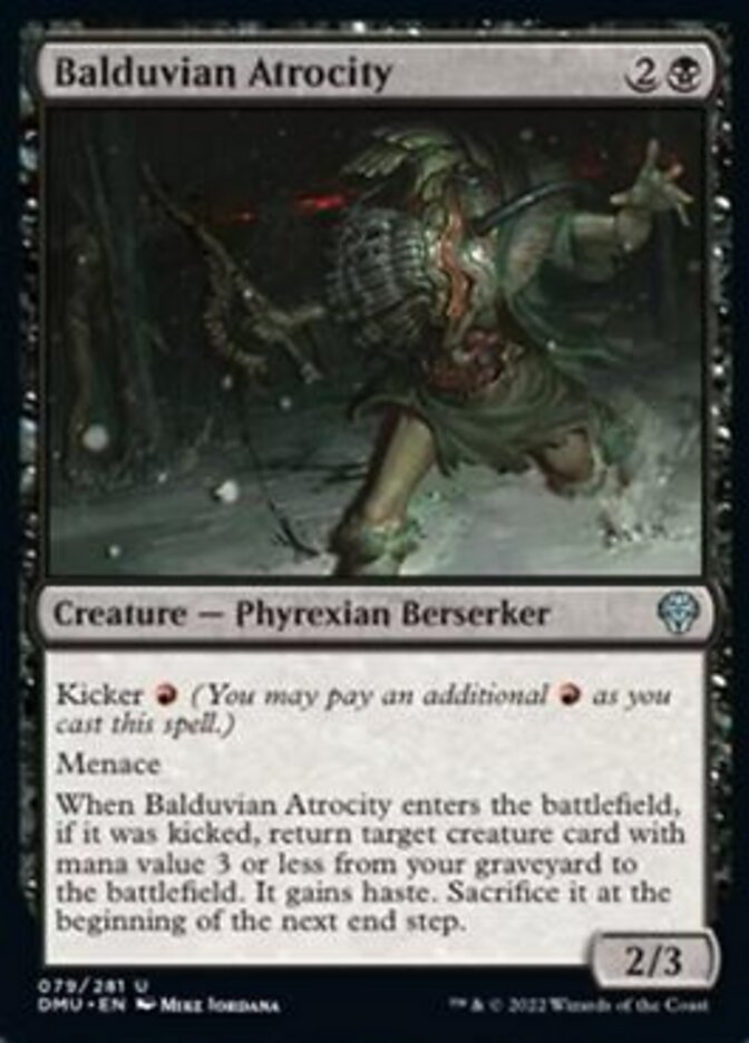 Balduvian Atrocity [Dominaria United] | Cracking-Singles